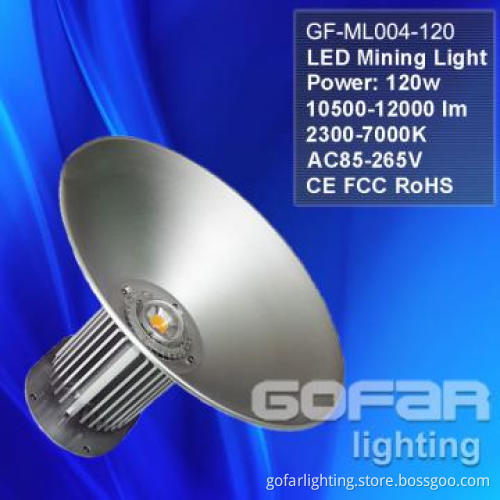 120w LED High Bay , Bridgelux Chip, High lumens